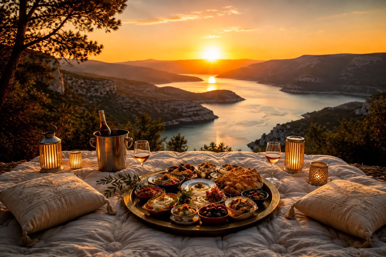Repas insolite des Mille et Une Nuits