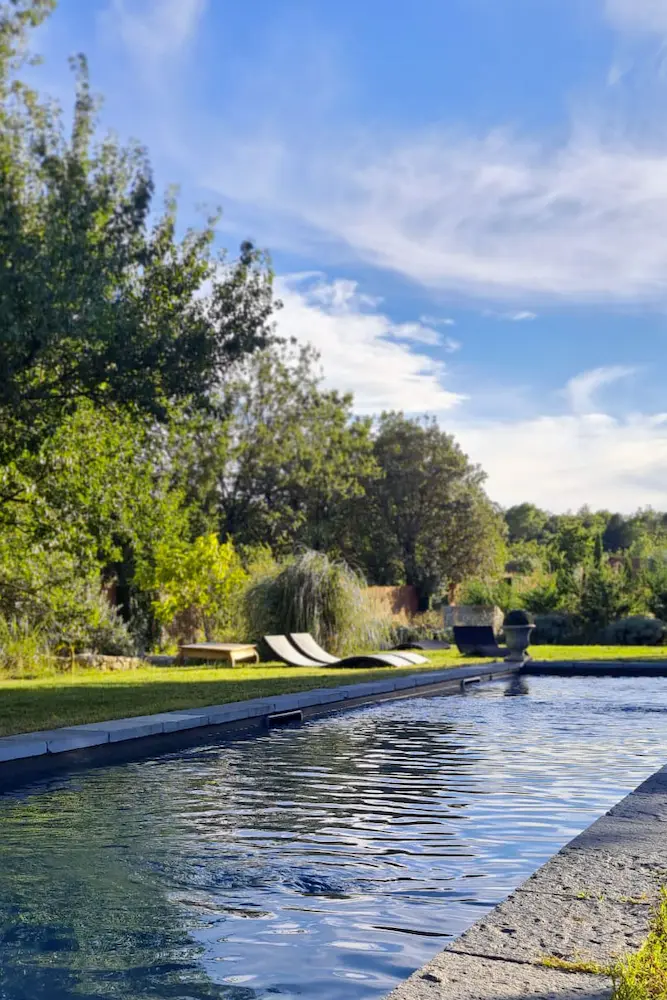 Plage piscine partagée 15 mètres – La Noccemada Verdon